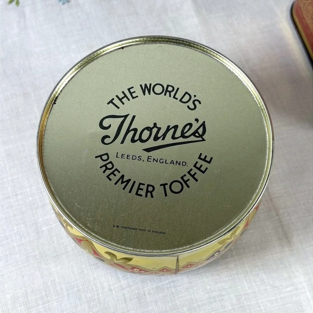Vintage Ladies Home Journal 1909 & Thornes Toffee Simplicity Decorative Tin Set